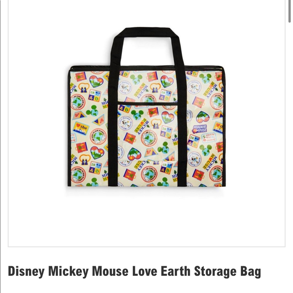 Disney Mickey Mouse Love Earth Storage bag